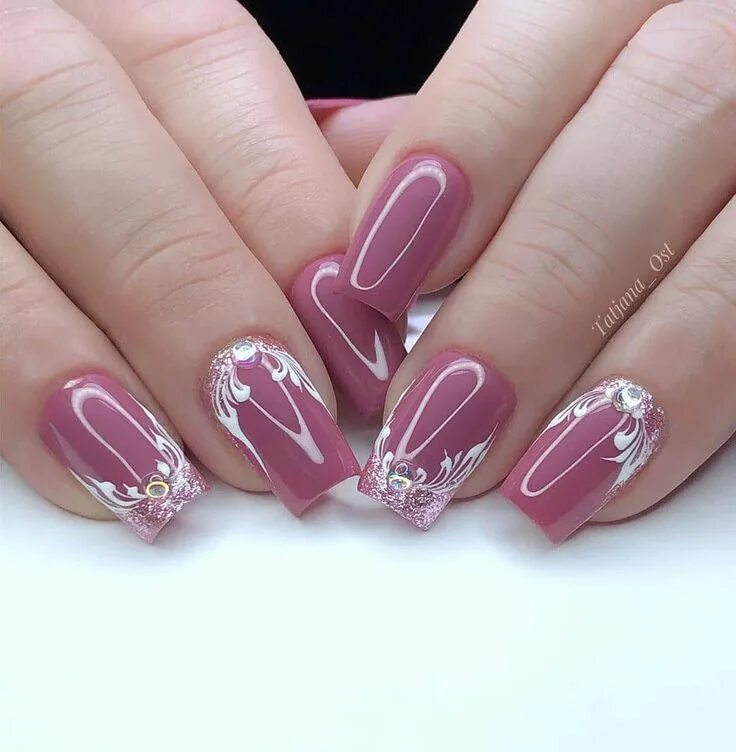 Последние новинки дизайна маникюра Красивые ногти - Фото OK.RU Pretty nail art designs, Nail art designs, Finger na