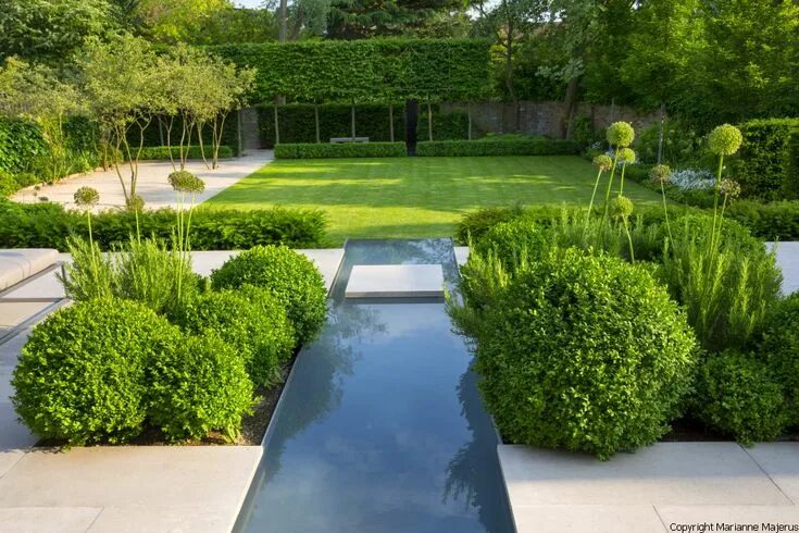 Последние новости ландшафтного дизайна фото Pin by Trixi on Garden Water features in the garden, Modern garden design, Urban