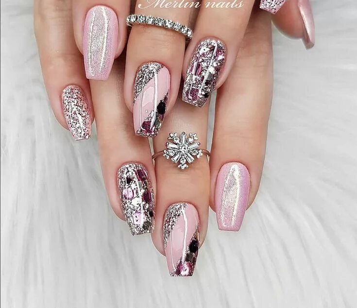 Последний дизайн маникюра Pin by Петканска on Nails in 2020 Gel nail art designs, Nail designs, Gel nail a