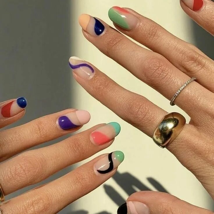 Последний дизайн маникюра pinterest fitsbylele Funky nails, Pretty nails, Nails