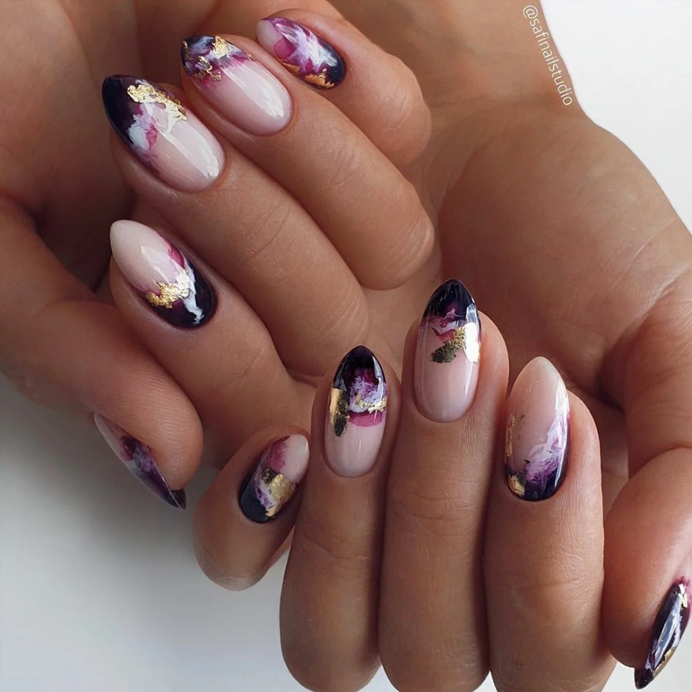 Последний дизайн ногтей 36 идей для осеннего маникюра Chic nails, Nails, Stylish nails