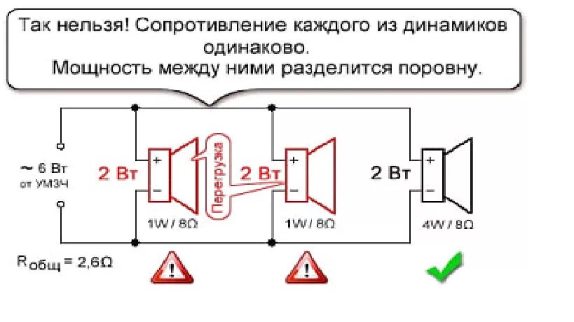 Последовательное подключение двух динамиков Как соединять динамики? - DRIVE2