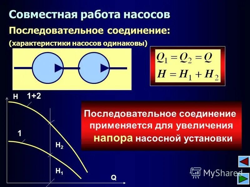 Последовательное подключение насосов с разными характеристиками Последовательное соединение насосов фото - DelaDom.ru