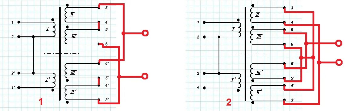 Последовательное подключение первичных обмоток двух трансформаторов Контент Jatixo - Форум по радиоэлектронике