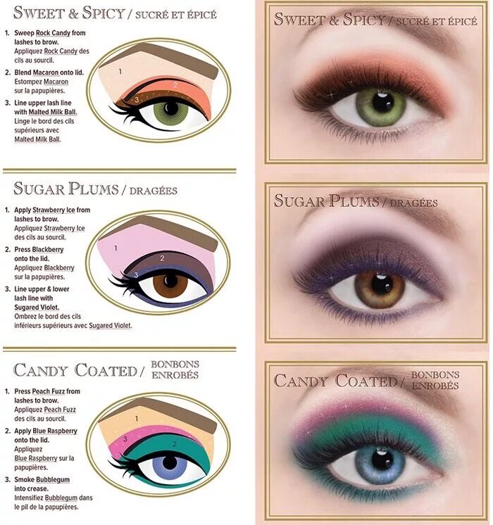 Последовательность макияжа глаз eyeshadow how to - Recherche Google Eye makeup, Eyeshadow, Eyeshadow color