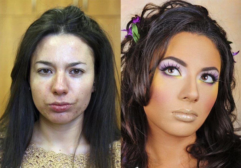 Последствия макияжа Amazing Before & After Photos That Will Show You the Magic of Makeup. Stunning! 