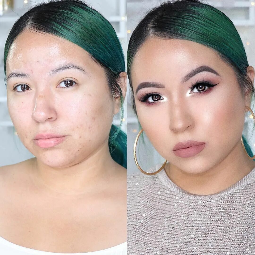 Последствия макияжа 21 Side-By-Side Photos That Prove The Transformative Power Of Makeup Power of ma