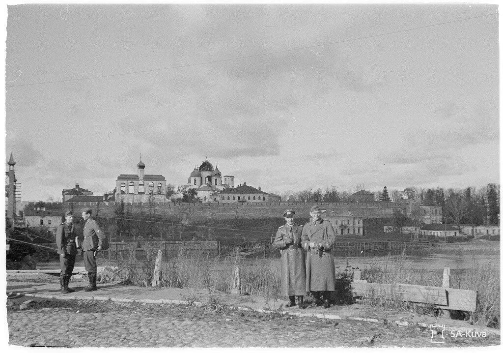 Послевоенные фото великого новгорода Великий Новгород. 15 августа 1941 по 20 января 1944 года SmolBattle