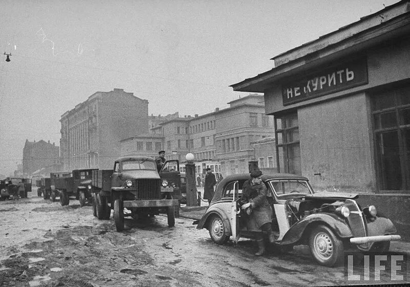 Послевоенный ссср фото АЗС.Фото - Сообщество "Взгляд в Прошлое" на DRIVE2