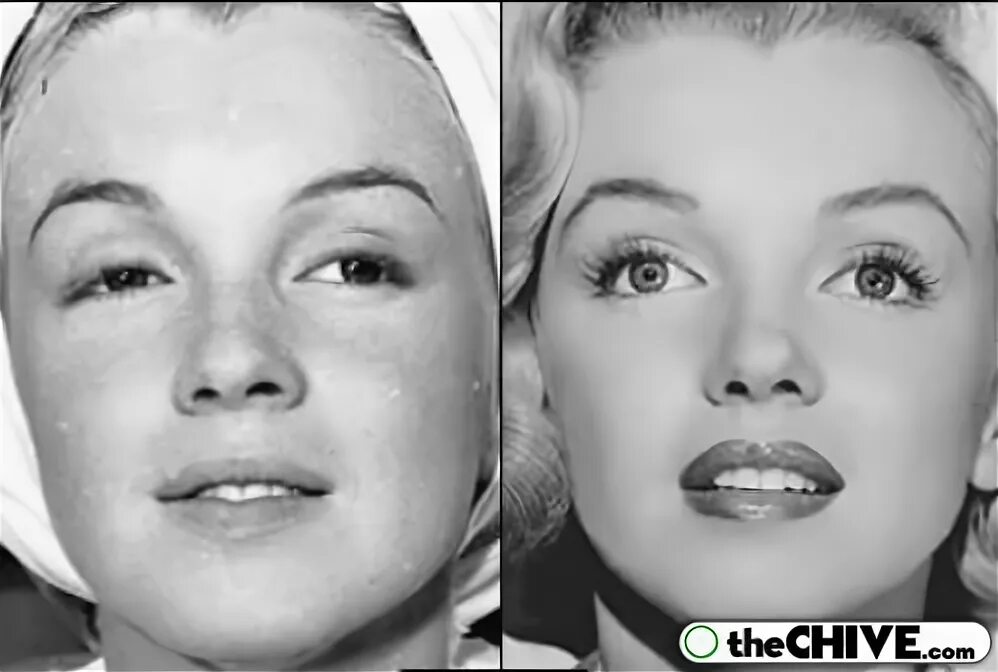 Посмертное фото мэрилин монро без макияжа Marilyn Monroe before and after makeup (6 photos) Marilyn, Marilyn monroe, Witho