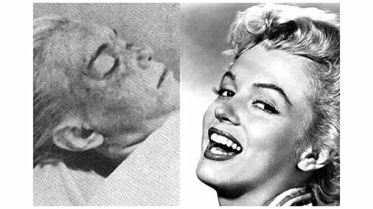 Посмертное фото монро без макияжа Marilyn Monroe, irreconocible en la morgue Celebritylandia