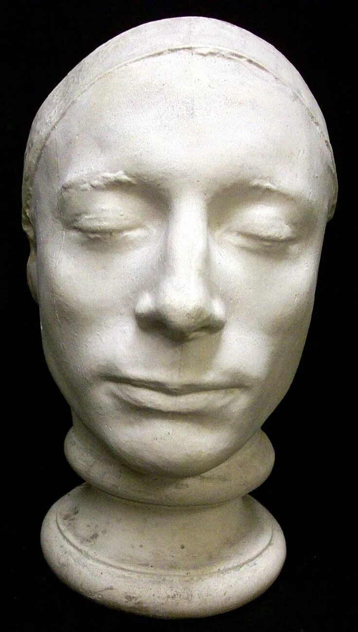 Посмертные маски великих людей фото Keats, John, 1795-1821 life mask by Benjamin Robert Haydon, from the original in