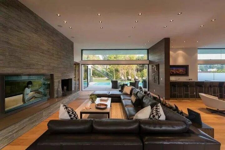 Посмотреть дизайн домов Whipple Russell Architects Living room design modern, House design, Luxury homes