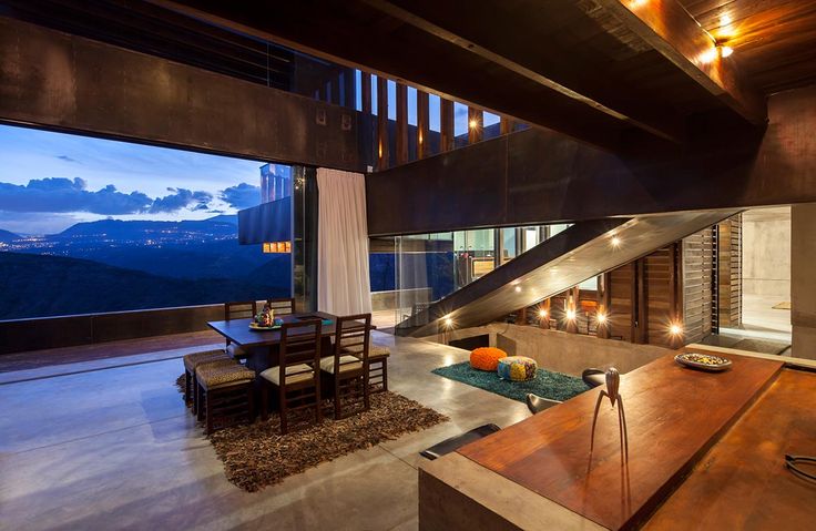 Посмотреть дизайн домов Mountain house, Ecuador Architecture house, Interior architecture design, Archit