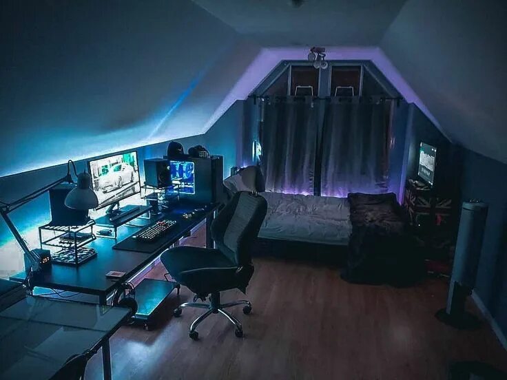 Посмотреть дизайн комнат Like & Share with your best friend! #setup #dreamsetup #workstation #battlestati