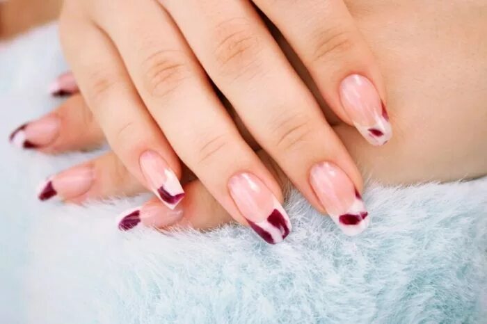 Посмотреть дизайн маникюра ▷ 1001 + ideas sobre uñas francesas decoradas 2018 Uñas francesas decoradas, Com