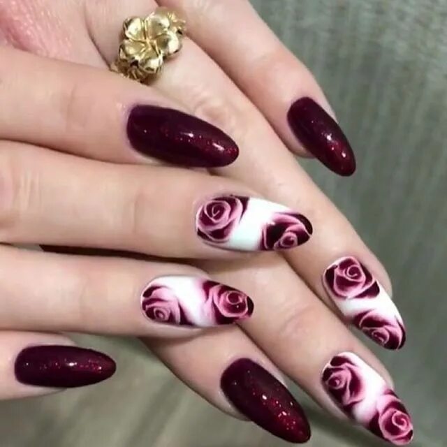 Посмотреть дизайн маникюра New The 10 Best Nail Ideas Today (with Pictures) - Flower nails, Nail art diy, F