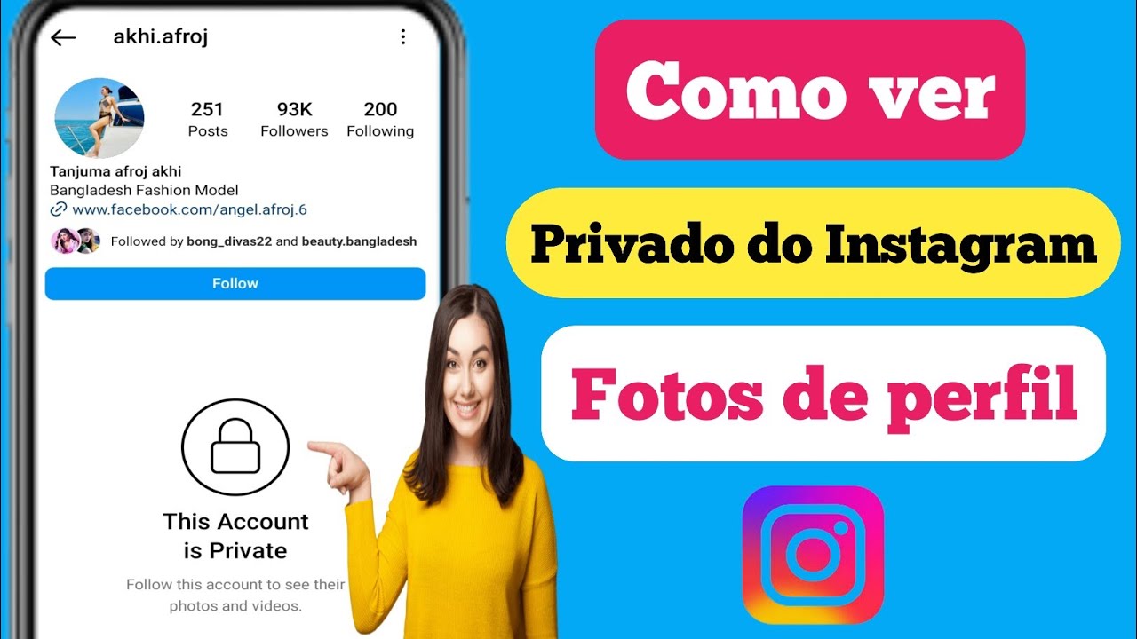 Посмотреть фото закрытого профиля инстаграмм Como visualizar fotos e detalhes da conta privada do Instagram 2023 - YouTube