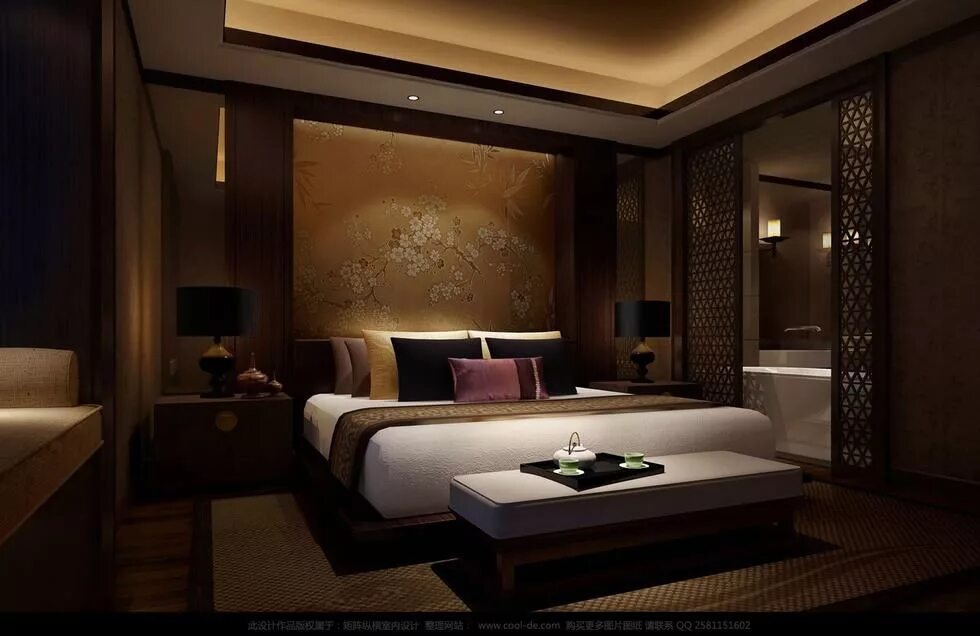 Посмотреть интерьер спальни East meets West: an Exercise in Interior Adaptation 100 Images Luxurious bedroom