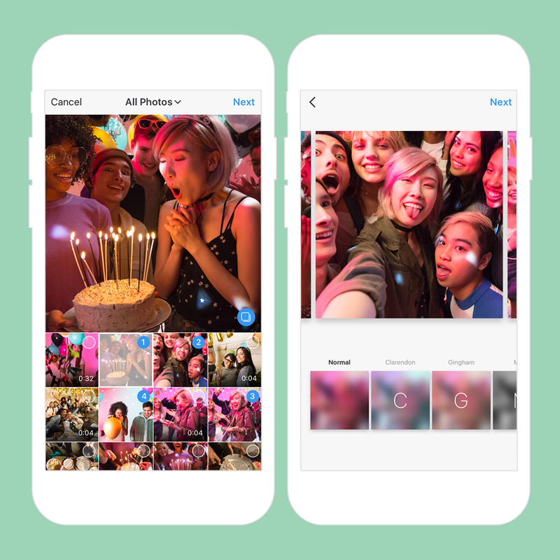 Посмотреть как будет фото в инстаграм You Can Now Make Albums on Instagram + 4 More New Apps News apps, App, Instagram