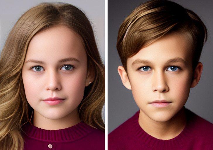 Посмотреть как будет выглядеть ребенок по фото We Used AI to See What Our Favorite On-Screen Couples' Kids Would Look Like, and