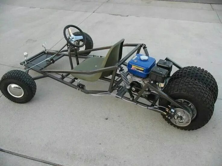 Посмотреть как сделать самодельную Custom cart Go kart plans, Go kart frame, Go kart frame plans