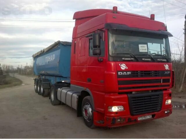 Посмотреть как выглядит машина даф тонар DAF XF95 (2005) Тонар (2007) в Белореченске / Купить, узнать цену на сайте Class