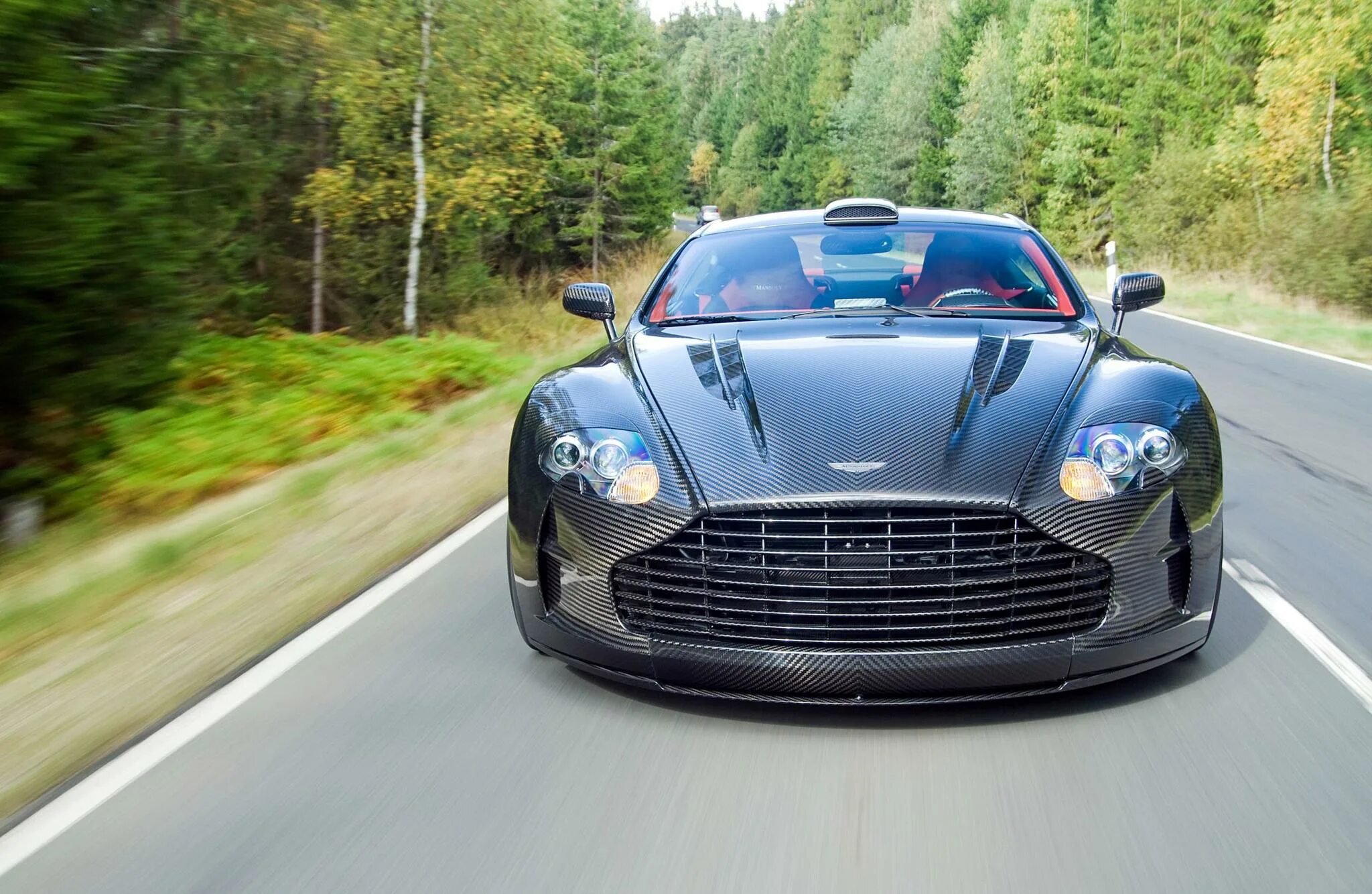 Посмотреть как выглядят машины Mansory Carbon Fiber Body kit set for Aston Martin DB9 Cyrus Купить с доставкой,