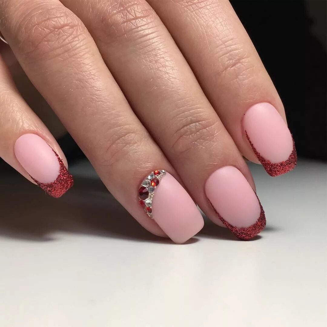 Посмотреть красивый маникюр на среднюю длину Маникюр Ногти Nails, Nail manicure, Nail designs