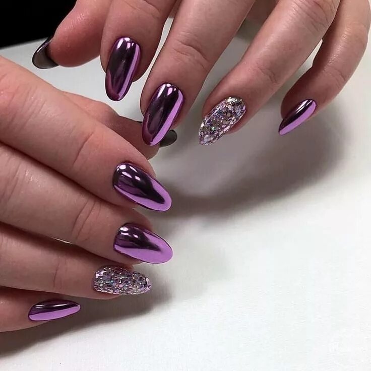 Посмотреть новинки дизайн ногтей Пин от пользователя Лилия на доске Nail design Дизайнерские ногти, Фиолетовые но