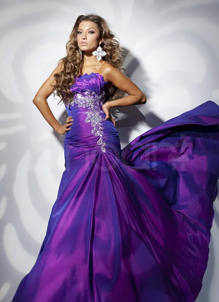 Посмотреть платья фото Purple beautiful dress Prom dresses в 2019 г.