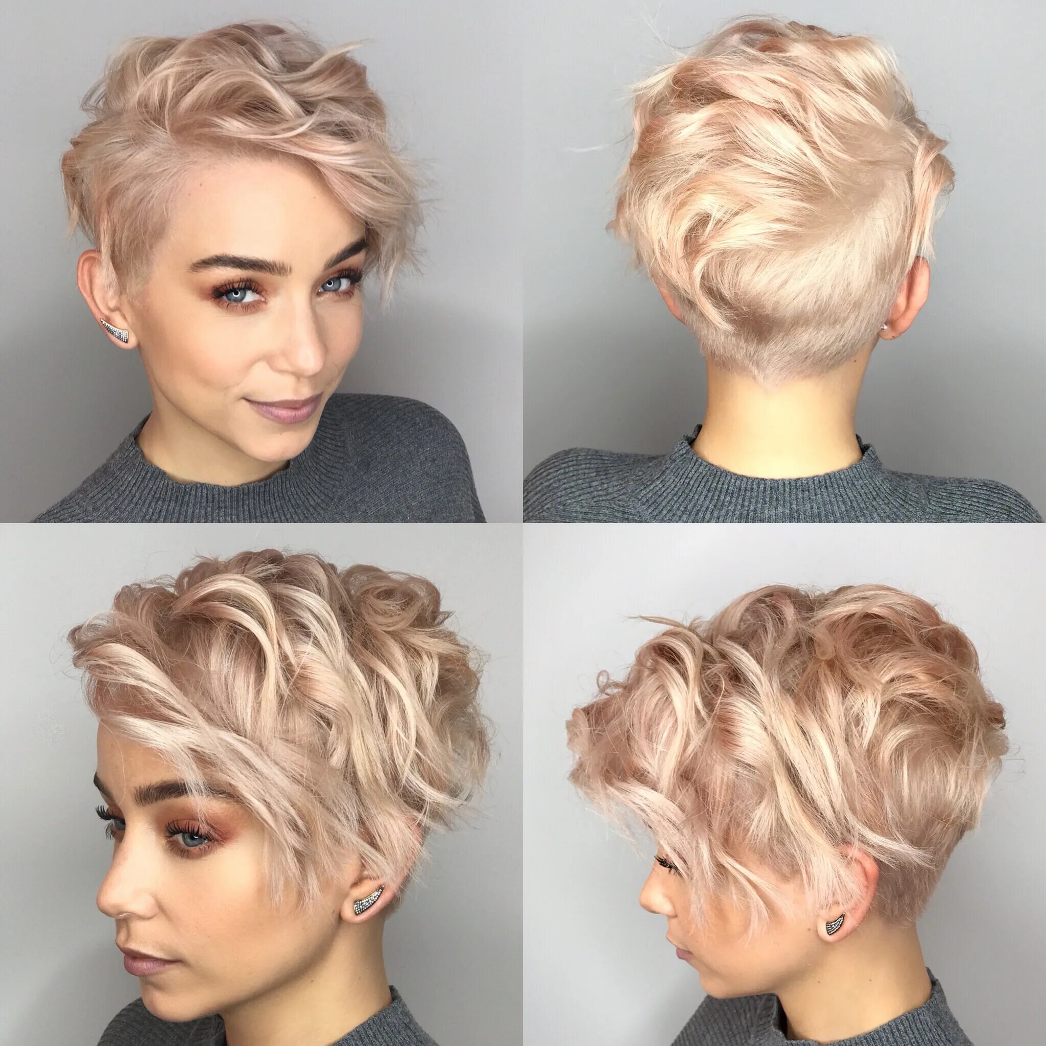 Посмотреть прически на короткие волосы Short Hair Talk Super short hair, Short hair undercut, Pixie haircut