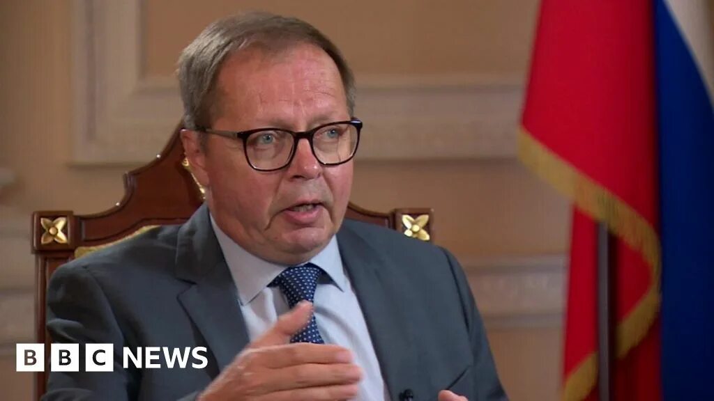 Посол россии фото Russia's UK ambassador rejects coronavirus vaccine hacking allegations - BBC New