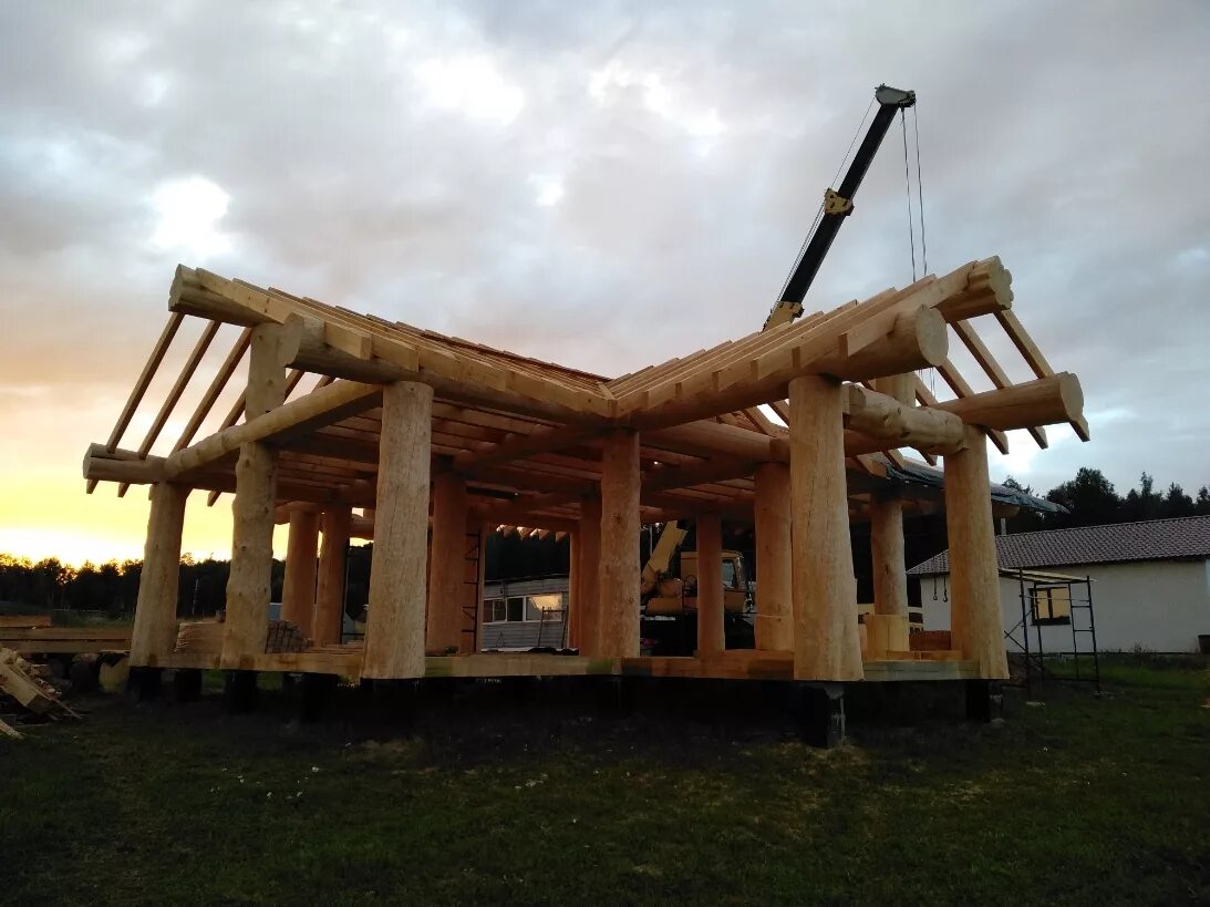 Stunning Three Story Post And Beam Log House In New Zealand - YouTube