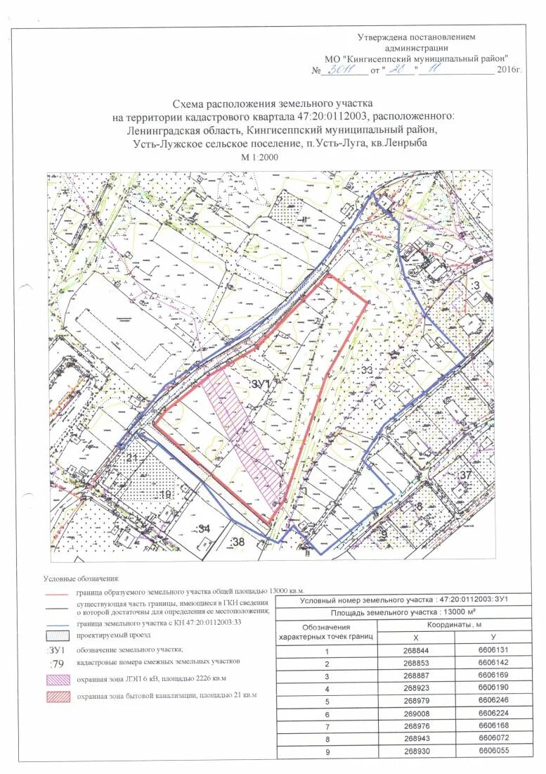 Постановление схема расположения земельного участка ПОСТАНОВЛЕНИЕ от 28.11.2016 г. № 3011 О внесении изменений в постановление админ