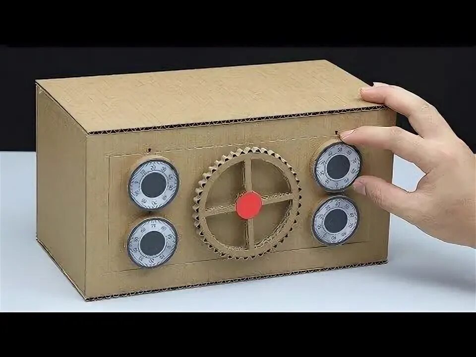 Поставь поделки самоделки YouTube Cardboard art, Jewelry box diy, Cardboard crafts