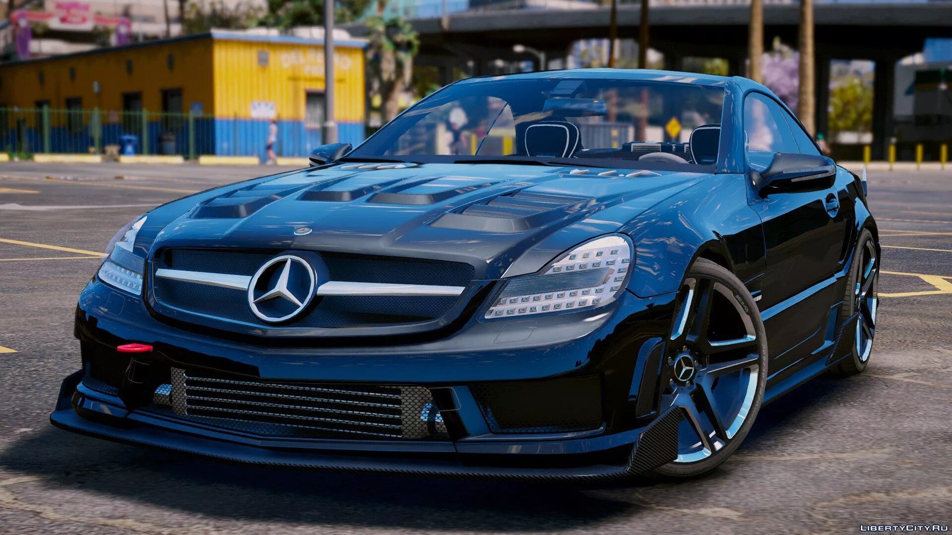 Поставить фото мерседес Машины Mercedes-Benz для GTA 5 от AiExcel (2 машины Mercedes-Benz)