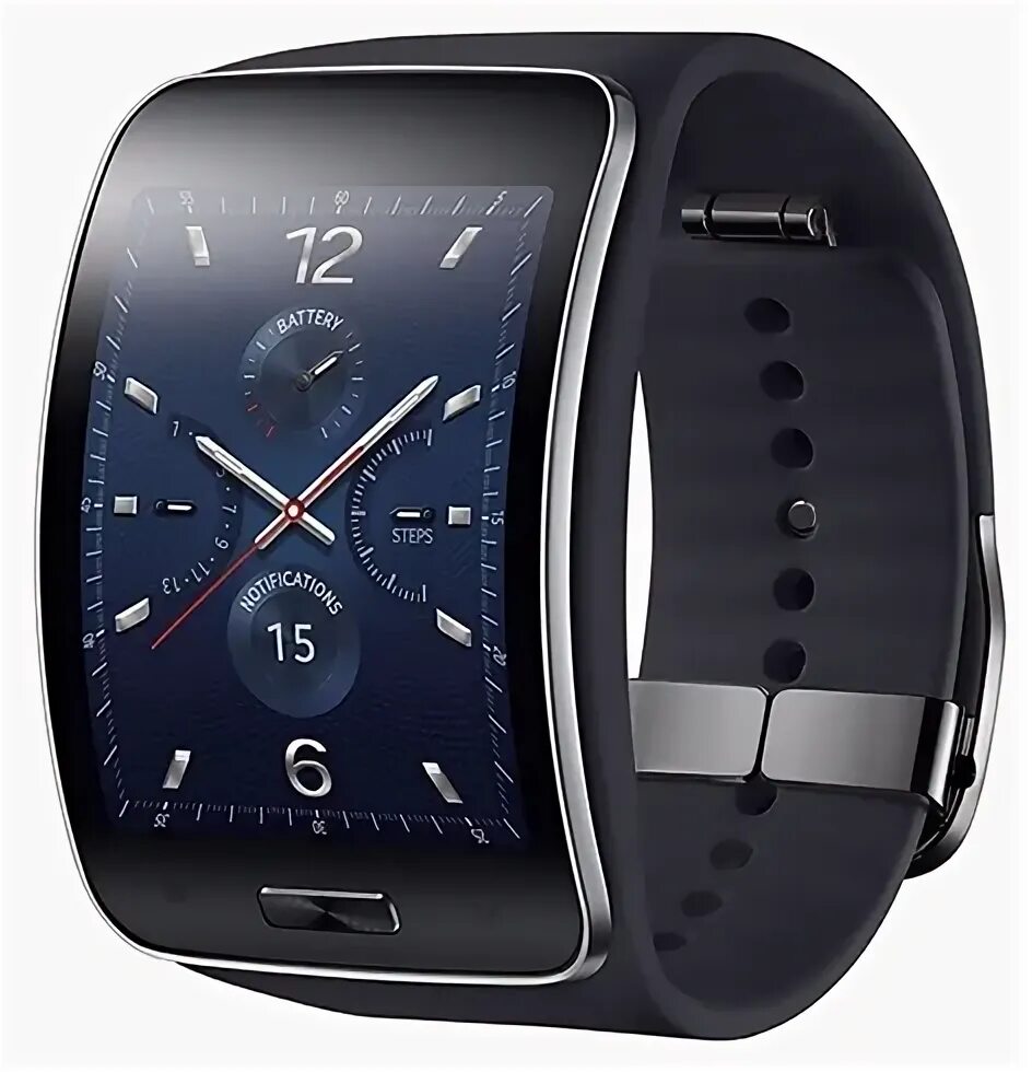 Поставить фото на часы самсунг Samsung Gear S R7500 Black - характеристики