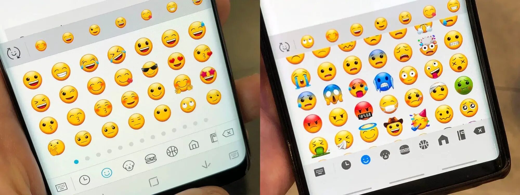 Поставить смайлик на лицо на фото Fix Samsung S10 Won’t Send Emojis Send Questions Mark