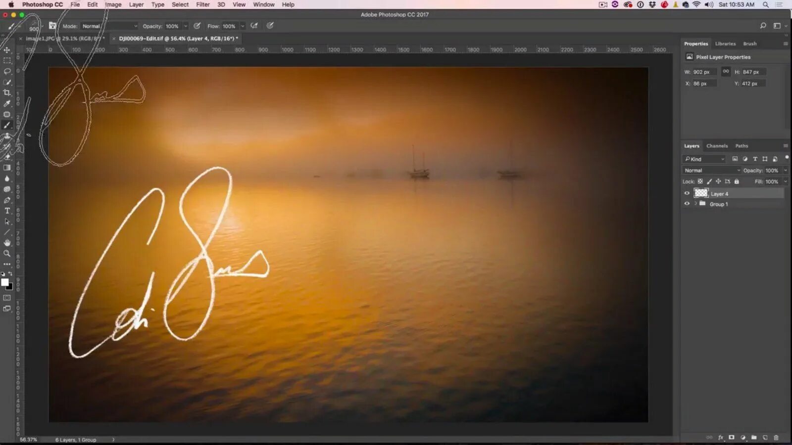 Поставить водяной знак на фото фотошоп How to Easily Turn Your Signature into a Photo Watermark in Photoshop Photoshop,