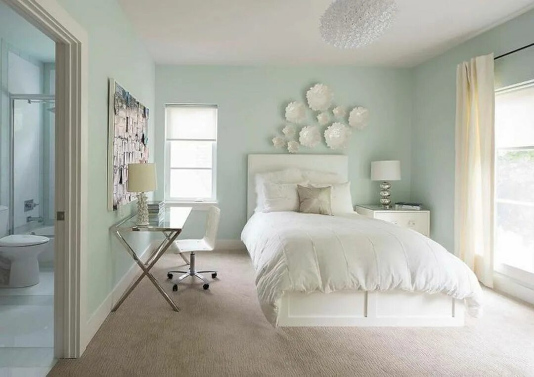 Постельные цвета в интерьере 33+ Awesome White And Pastel Bedroom Design Ideas To Sleep Better - Freshouz Hom