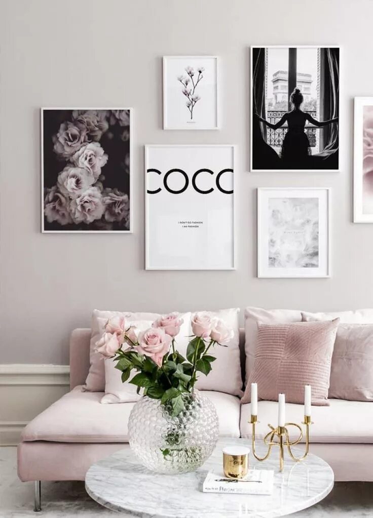 Постеры для интерьера на стену москва Fleurs Affiche Decor, Gallery wall inspiration, Inspiration wall