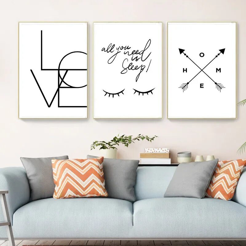 Постеры на стену для интерьера распечатать бесплатно Poster Nordic Eyes Black And White Posters And Prints Love Letter Poster Wall Ar