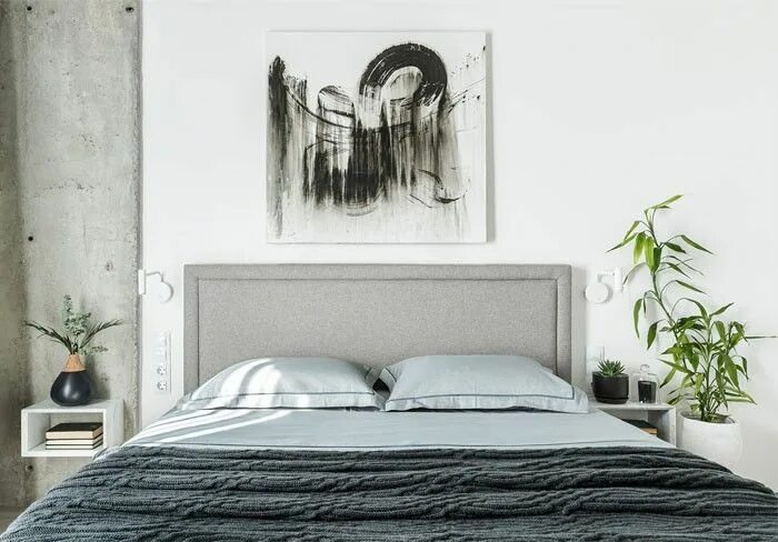 Постеры в интерьере спальни Pin by InteriorZine on Bedrooms Small apartment interior, Apartment interior, In