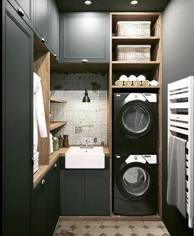 Постирочная комната планировка Pin on Spirerock kitchen remodel Modern laundry rooms, Stylish laundry room, Lau