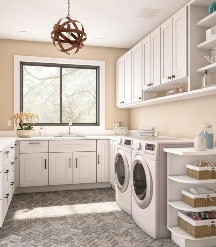 Постирочная комната в частном доме фото 37 Creative And Inspiring Laundry Room Decor Idea - rengusuk.com Laundry room de