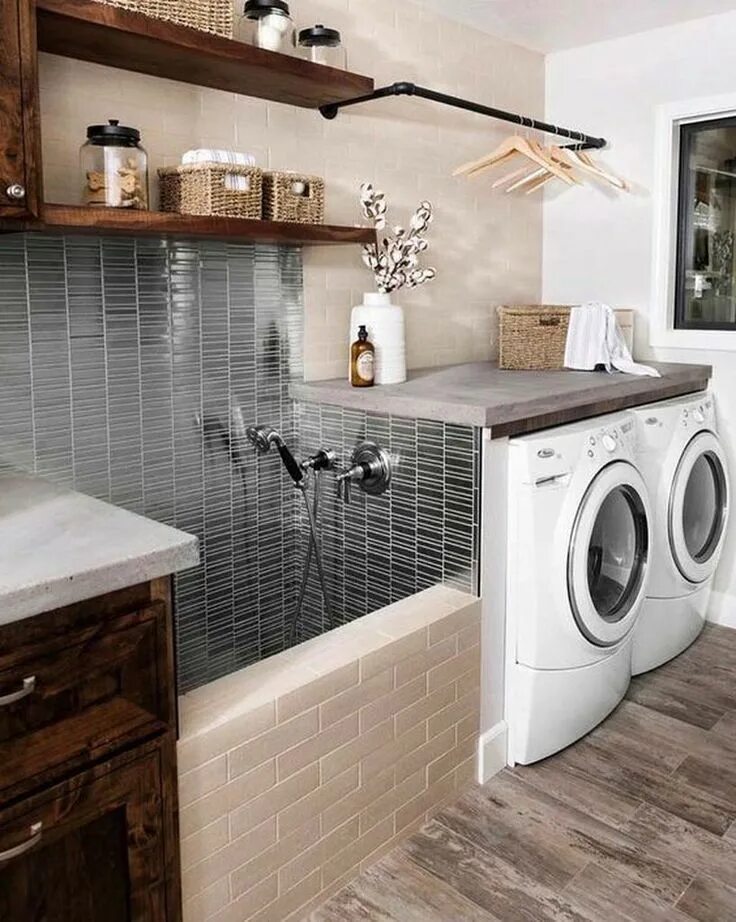 Постирочная комната в частном доме фото 26 Laundry Room Design Ideas That Will Make You Want To Do Laundry - GODIYGO.COM