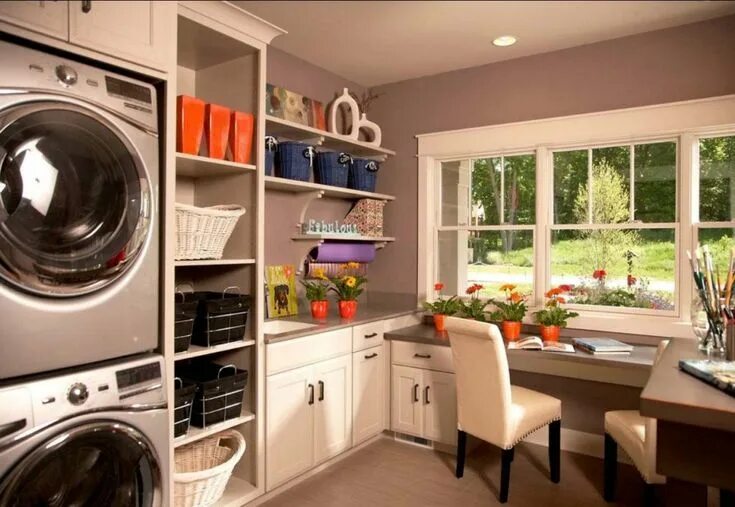 Постирочная комната в доме планировка 10 Small Laundry Room Ideas to Feel Spacious Inside Modern laundry rooms, Laundr