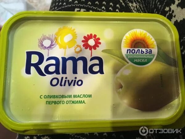 Постное масло фото Отзыв о Спред растительно-жировой Rama Olivio Неплохое масло