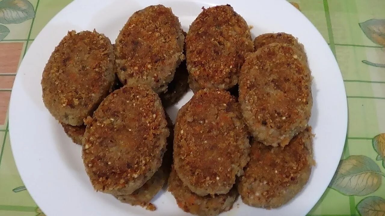 Постные гречневые котлеты рецепты с фото Котлеты из гречки с грибами - вкусный рецепт в Пост - YouTube